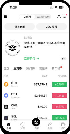 欧意APP界面